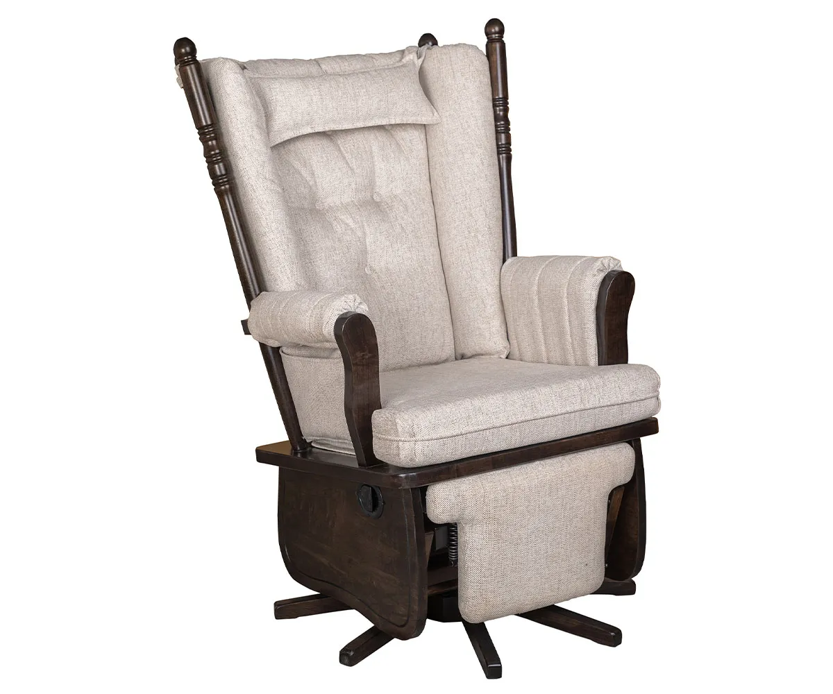 4 Post High Back Swivel Glider - Image 3