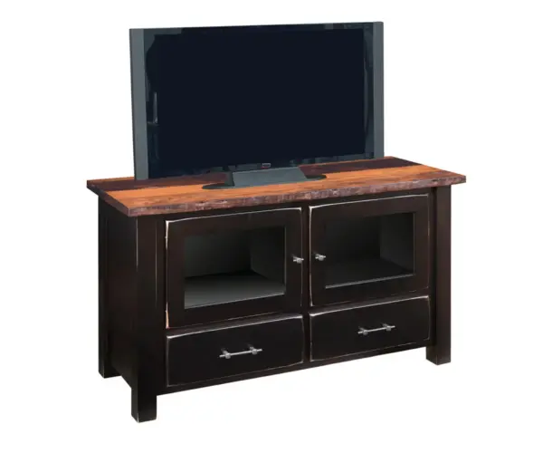 Reclaimed Barn Wood TV Stand - 50"W