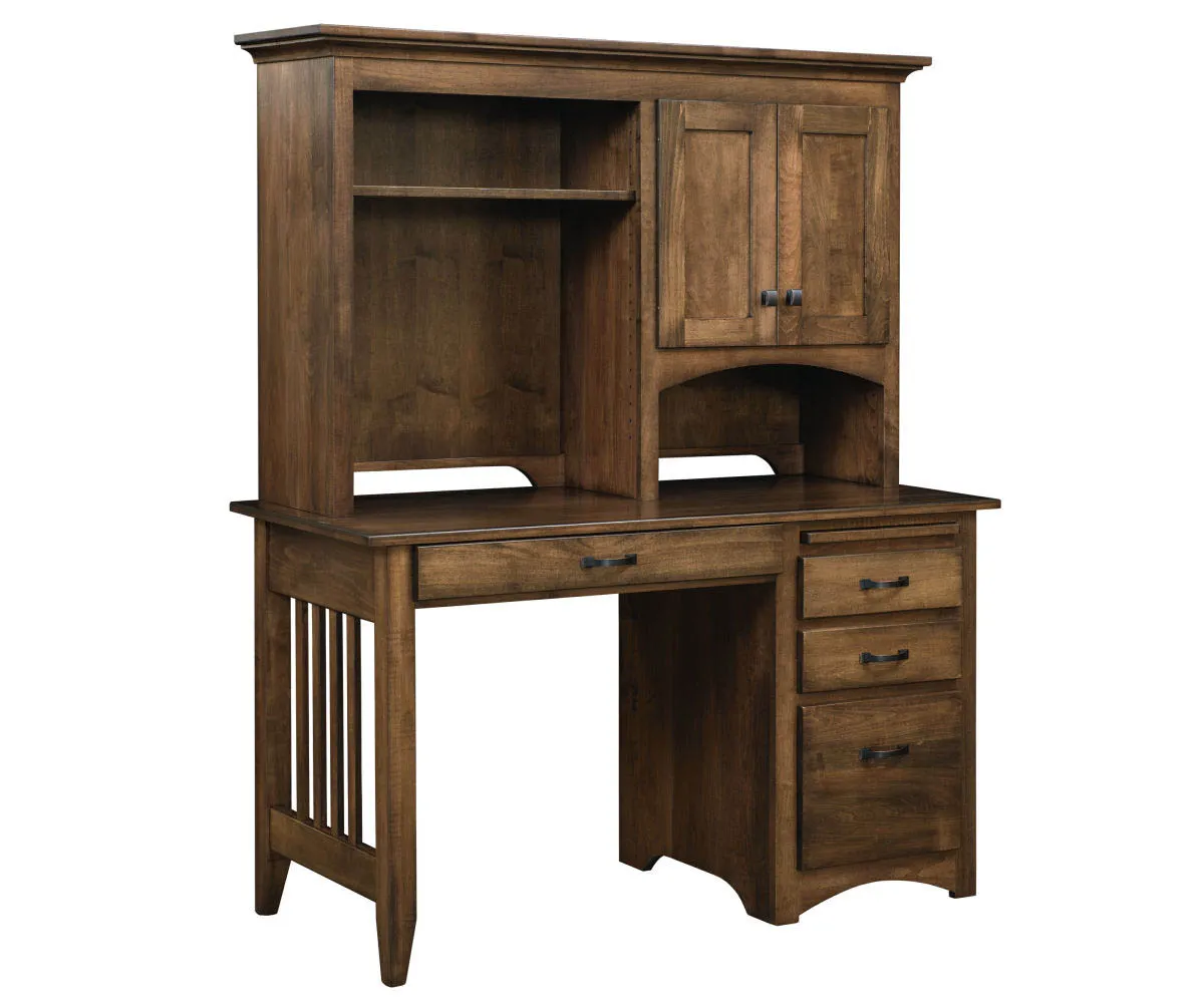 Mission Regular Desk and Hutch