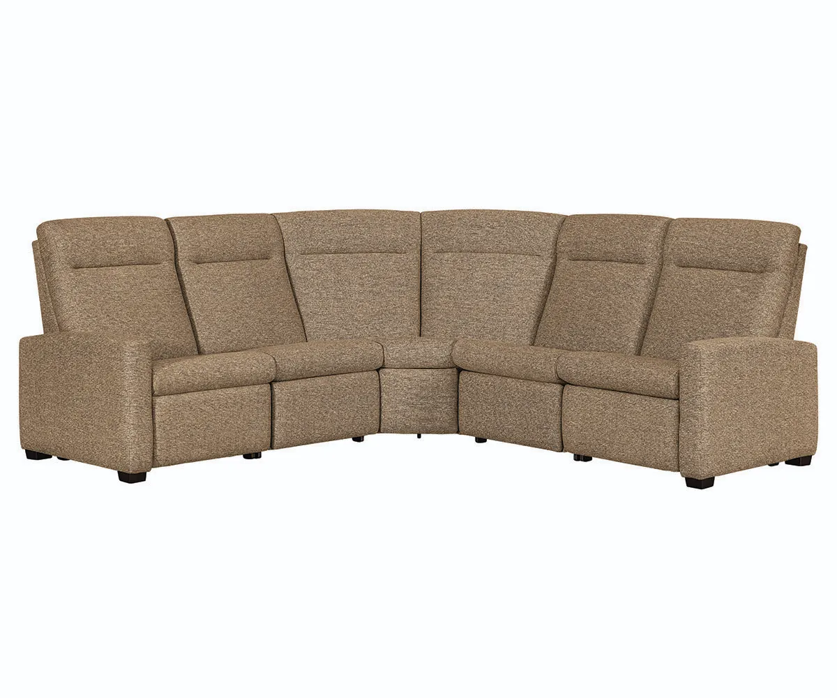 Harmony Wallhugger 5 Piece Sectional