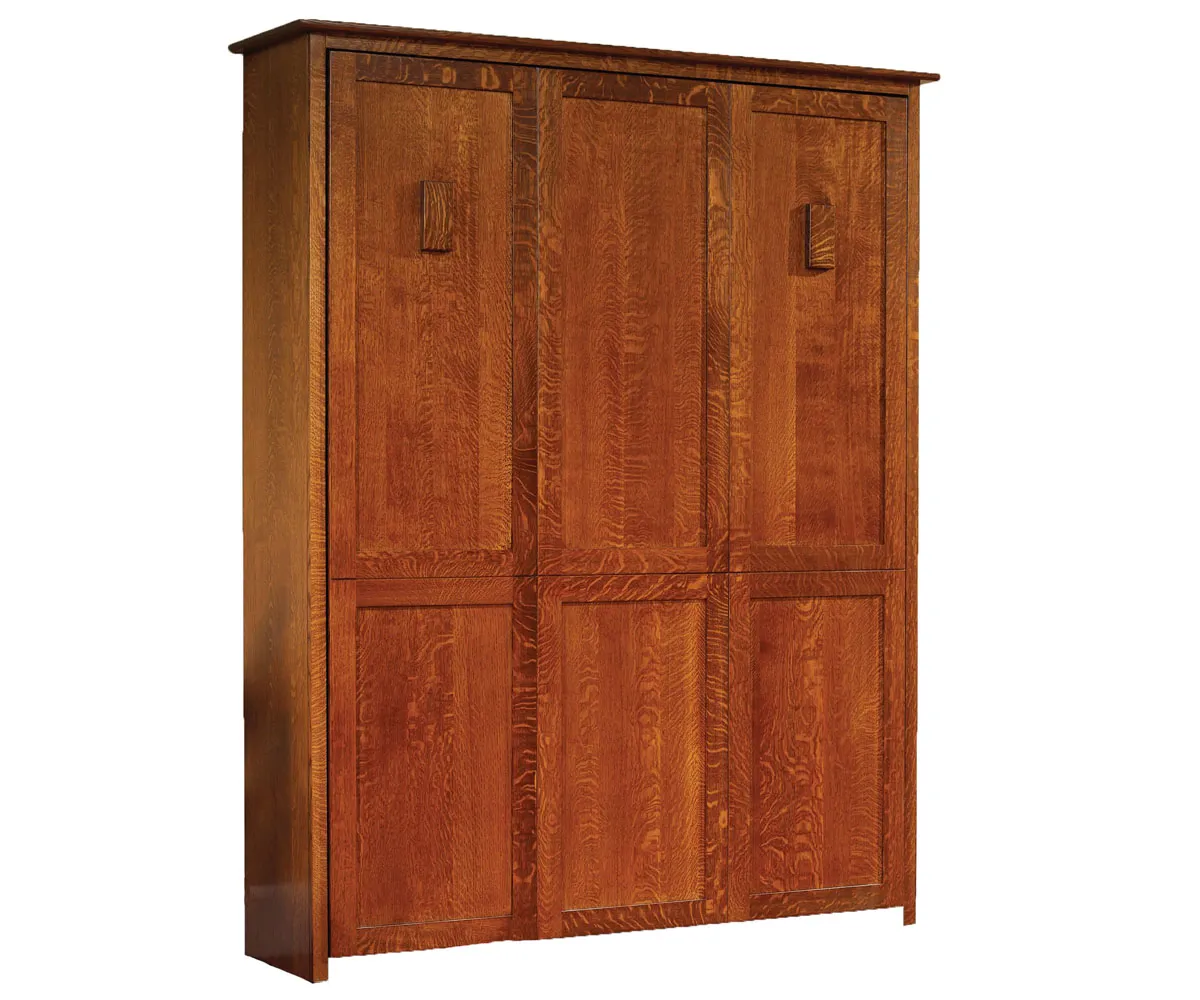 Old English Mission Murphy Wall Bed - Image 2