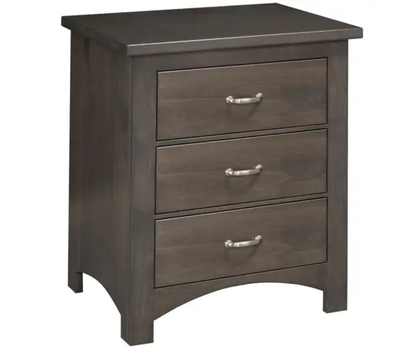 Siesta 3 Drawer Nightstand
