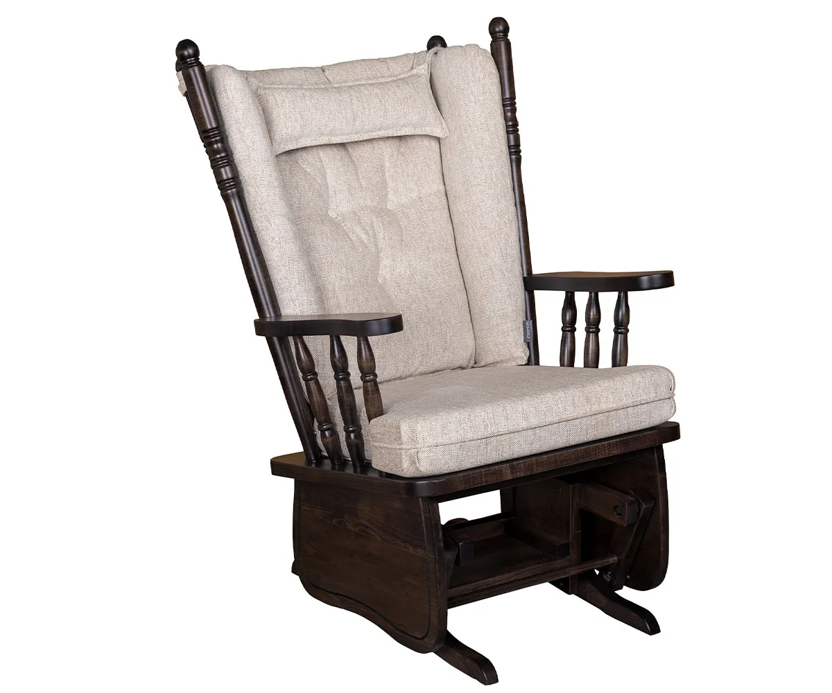 4 Post High Back Regular Glider and Ottoman - Image 2