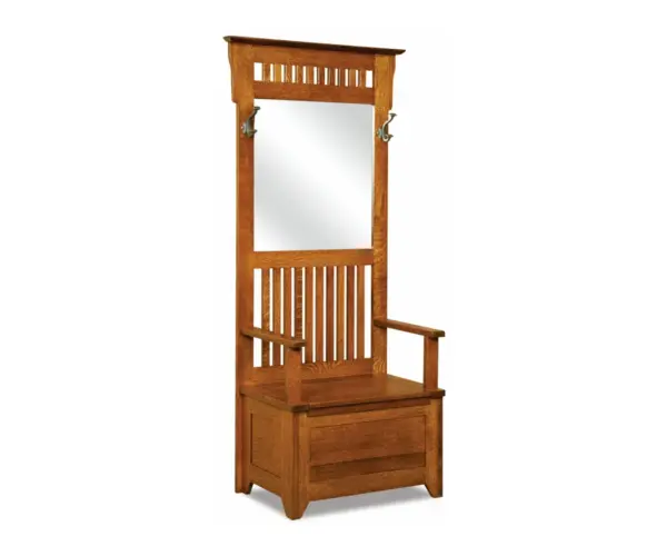 Classic Mission Hall Seat