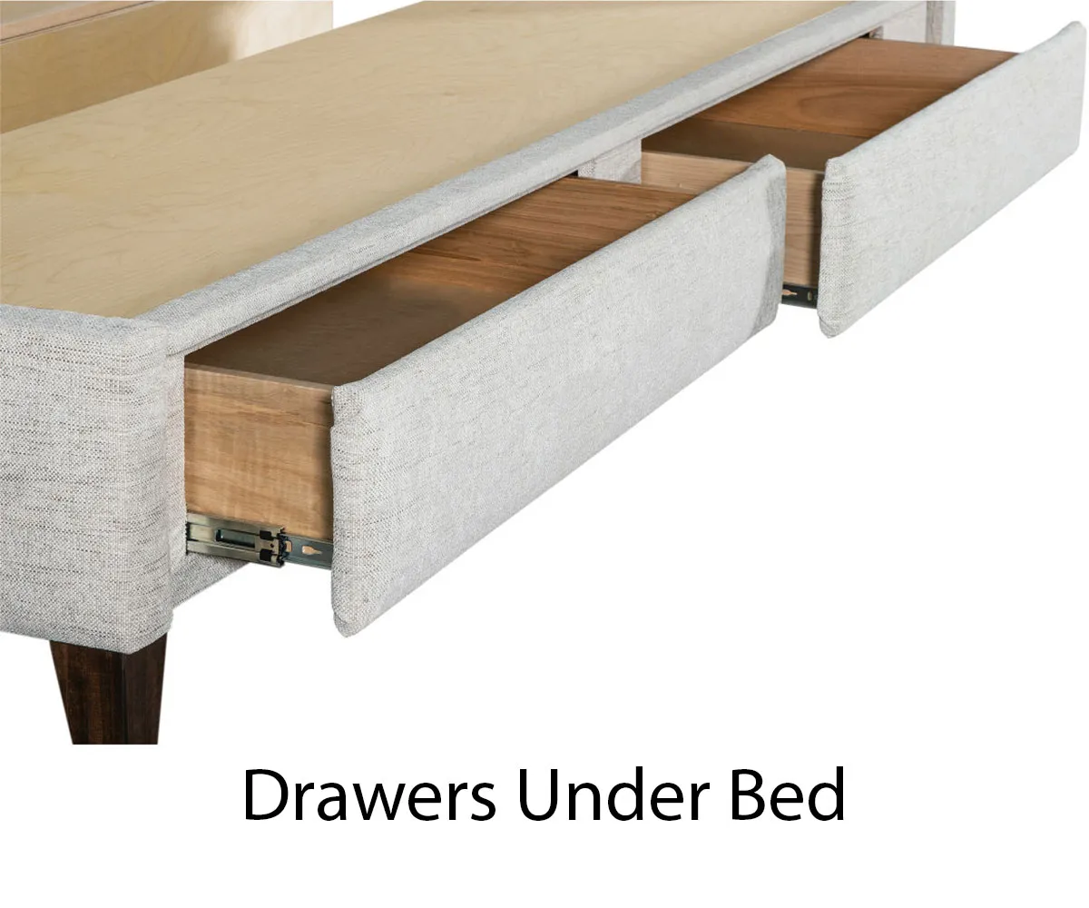 Celina Fabric Bed - Image 6
