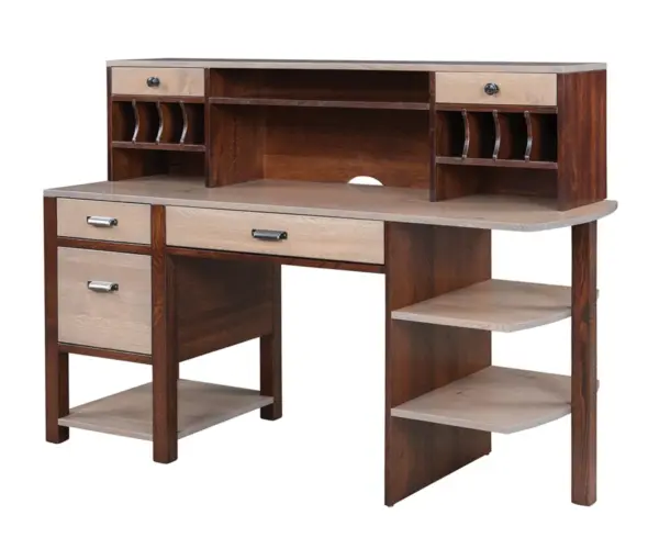 Wakefield Computer Desk And Hutch
