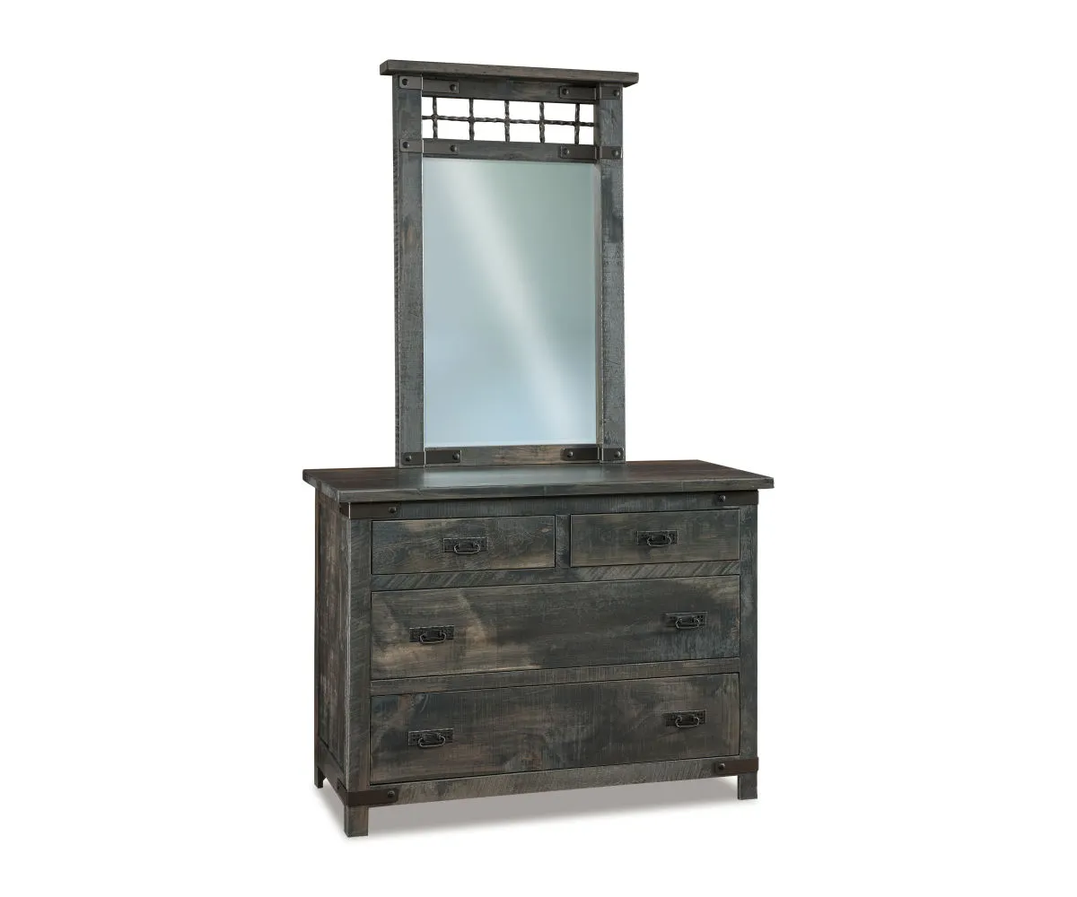 Ironwood 4 Drawer Dresser