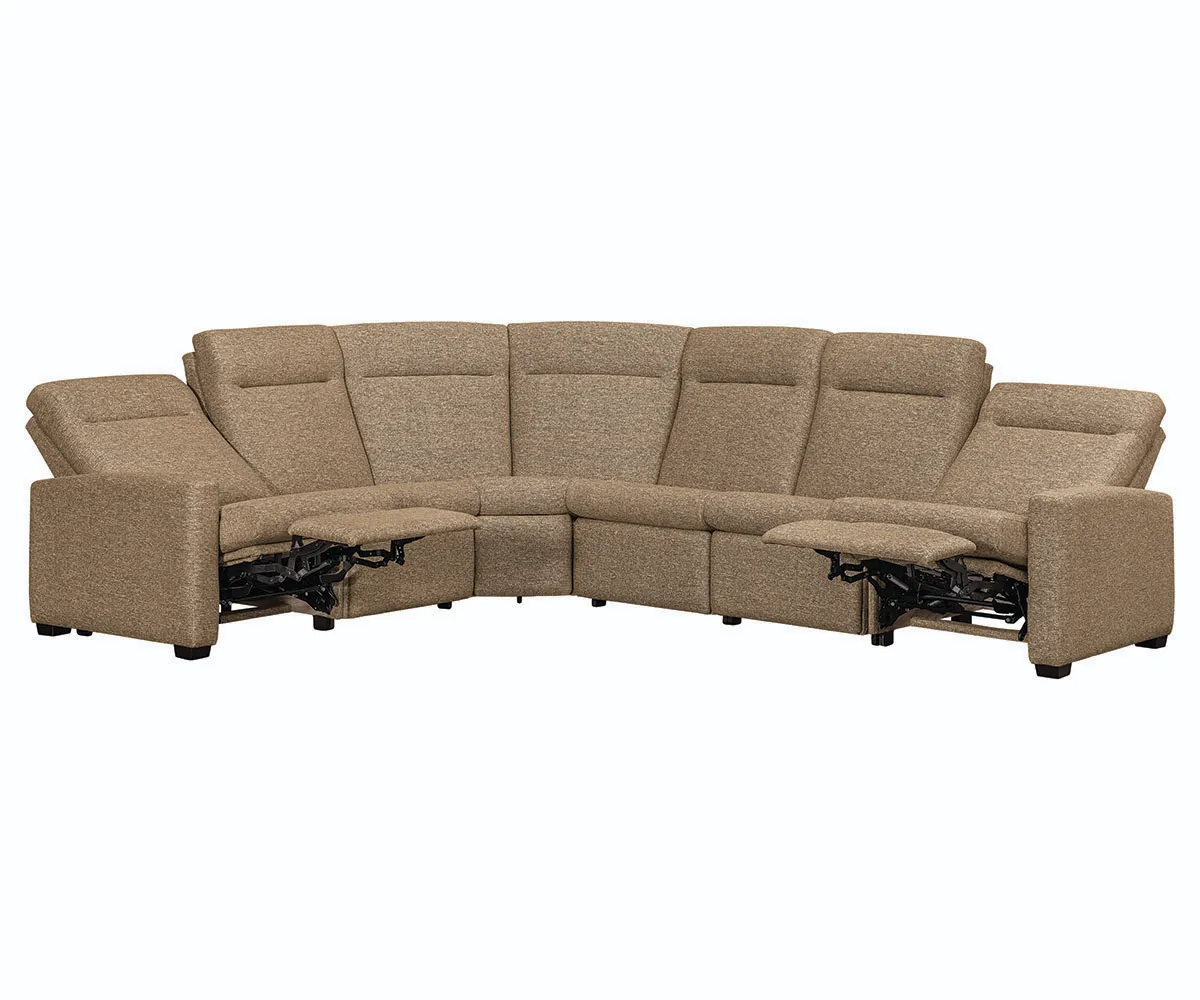 Harmony Wallhugger 6 Piece Sectional - Image 2
