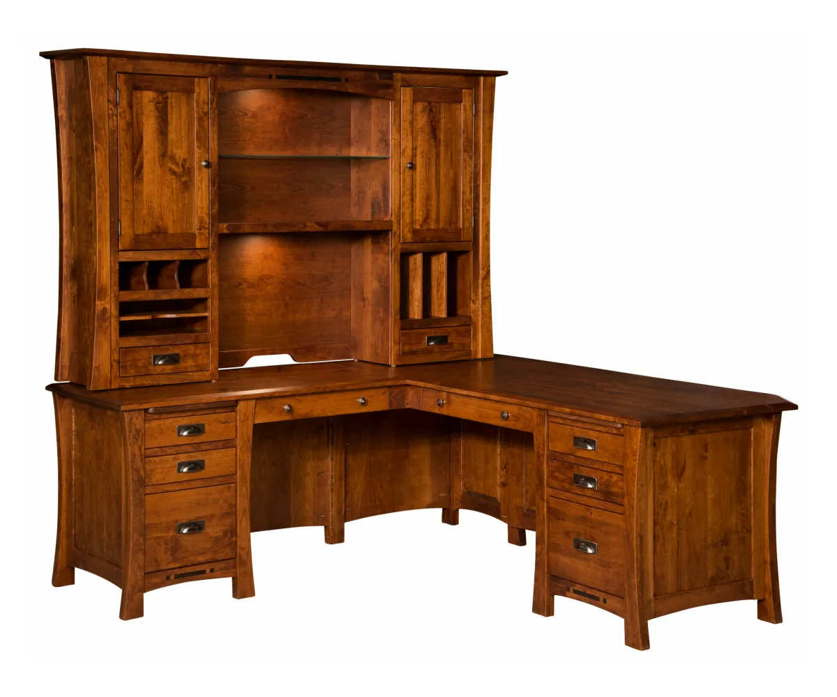 Arts & Crafts L Desk