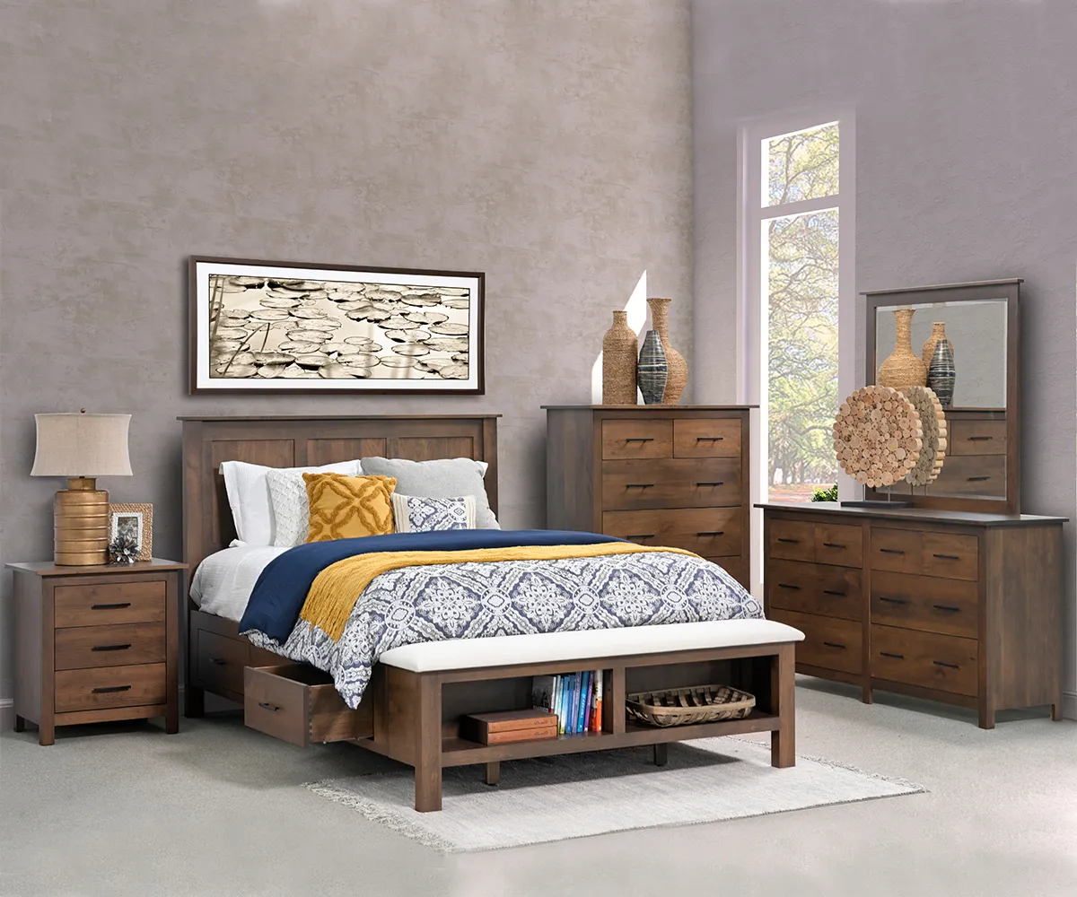 Williamsport Wardrobe With Rod & Shoe Shelf - Image 3