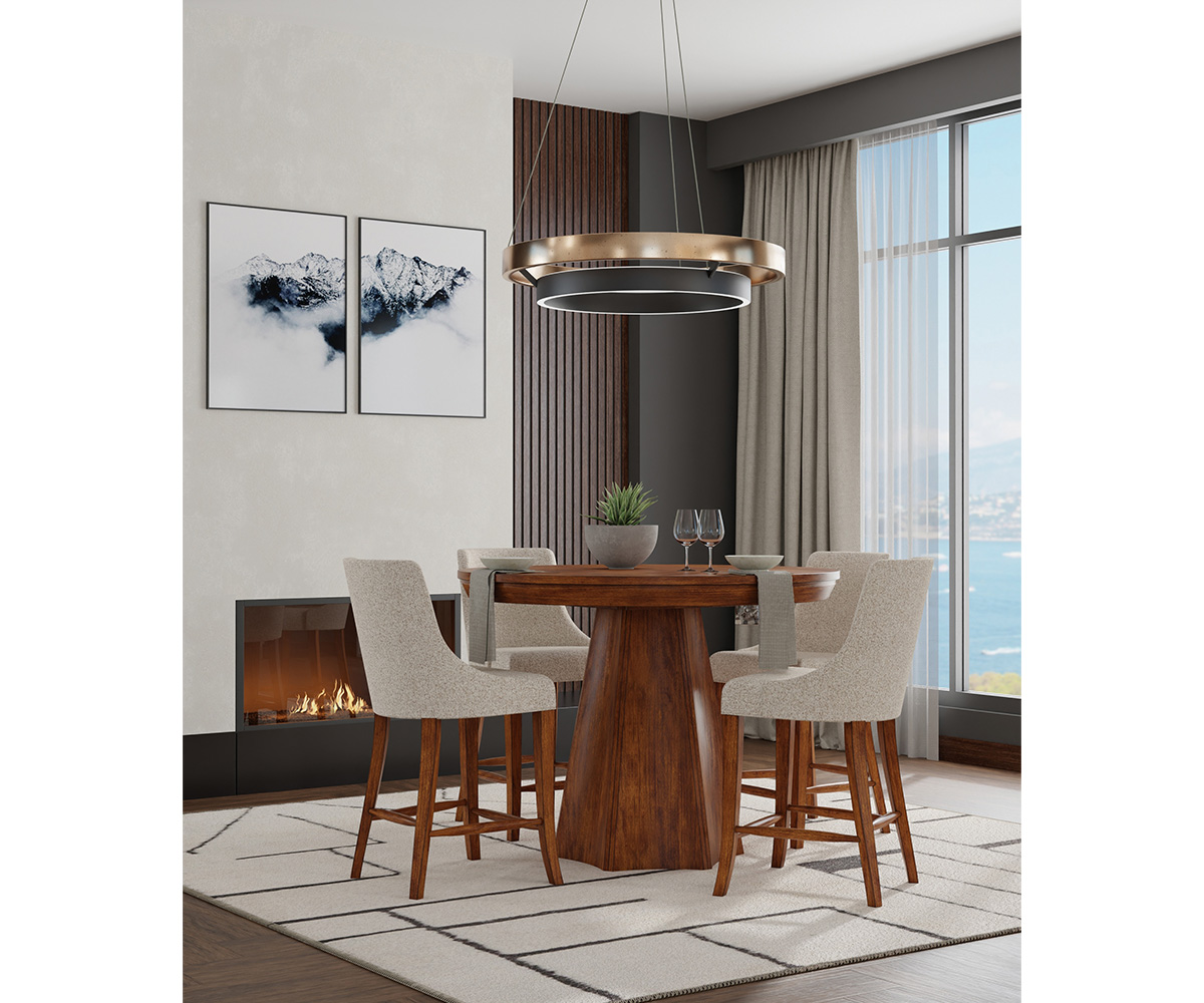 Crescent Bar Chair - Image 2