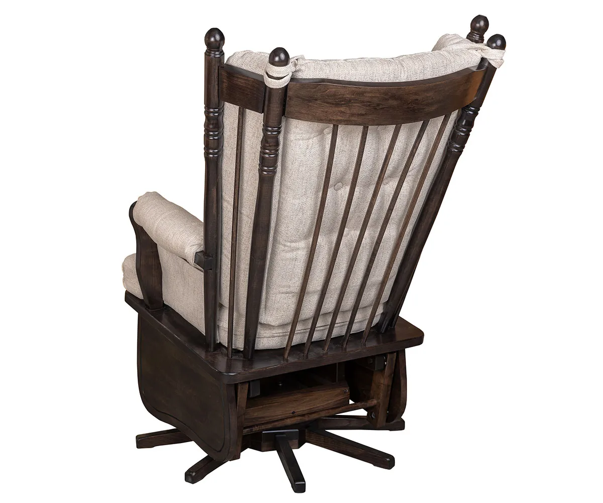 4 Post High Back Swivel Glider - Image 2